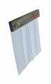 Kurtyna 20x18 cm Gumowa Uniwersalna Przezroczysta Osłona Przeciwwiatrowa Wejściowa Do Domku Dla Kota Budki Kurtyna PaskowaKURTYNA1