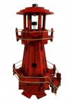 Dekoracyjna Latarnia Morska Ozdoba Ogrodowa Stojąca Solarna Lampa do Ogrodu  (LM6 OPAL CB)