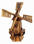 Dekoracyjny Wiatrak Ogrodowy Drewniany Ozdoba 81cm ( WDJ 1 OPAL )