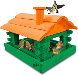 Karmnik prosty drewniany  K182a K B