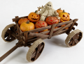 Drewniany wózek dekoracyjny na Haloween i jesień dekoracja całoroczna Ekspozycja na Dynie HWD3 O174006035.png